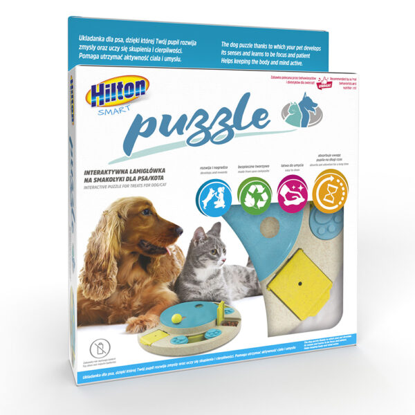Interaktiivne puzzle maiustele koertele ja kassidele, arendab mõtlemisvõimet ja pakub lõbu. 🧩🐕