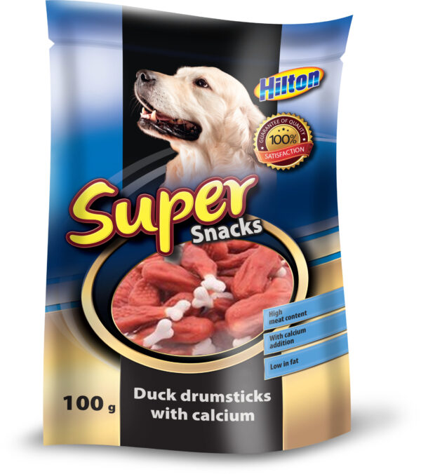 Kaltsiumiga rikastatud kanalihakoivad, 100g, maius koertele