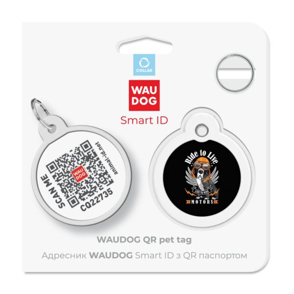 Waudog Smart ID metallist lemmiklooma ripats QR-koodiga - erinevad - Image 2