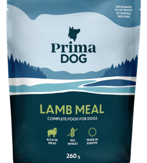 PrimaDog lambaliha märgtoit koertele 260g