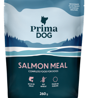 PrimaDog lõhega märgtoit koertele 260g